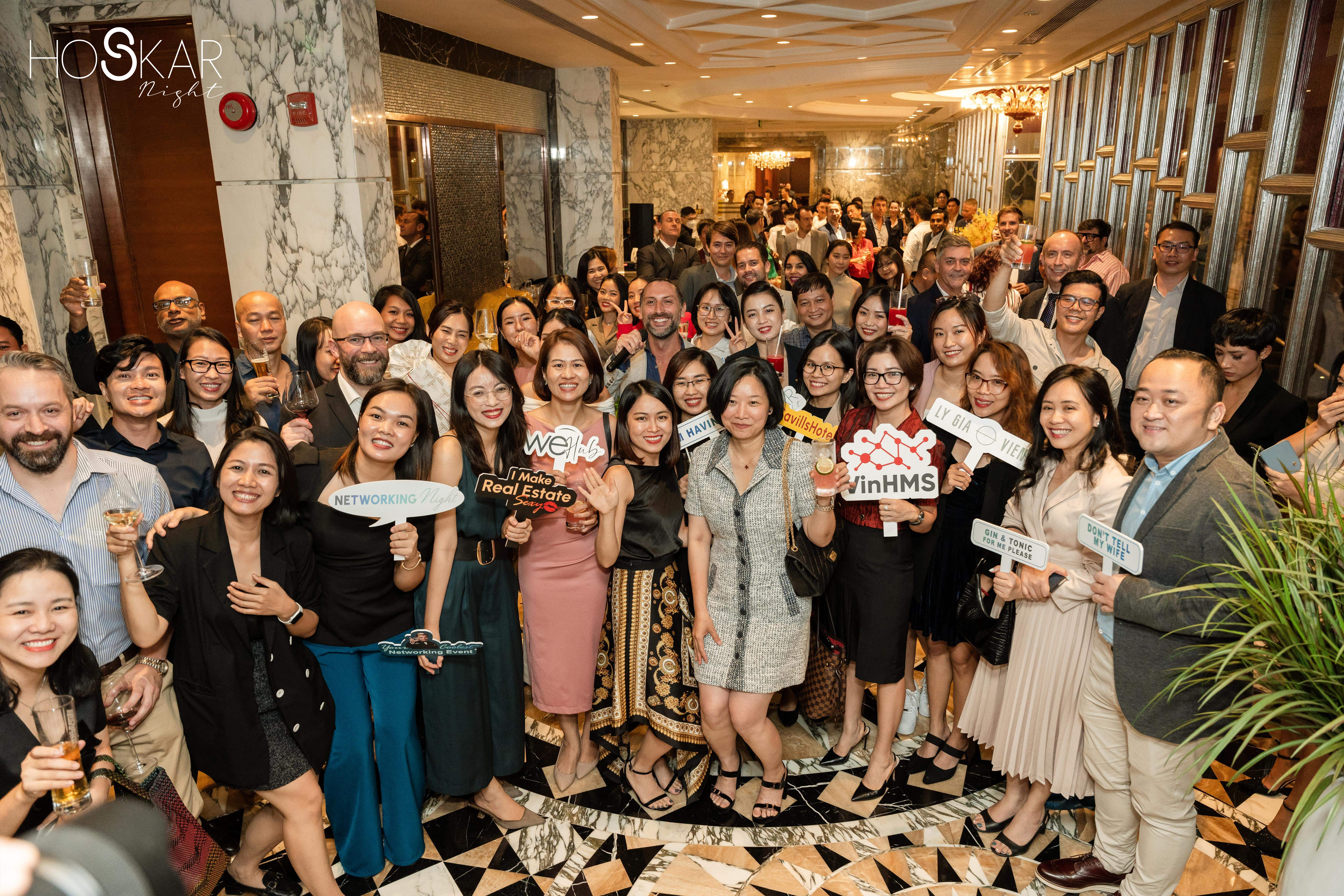 WE MADE REAL ESTATE SEXY AT HOSKAR NIGHT LAST WEEK