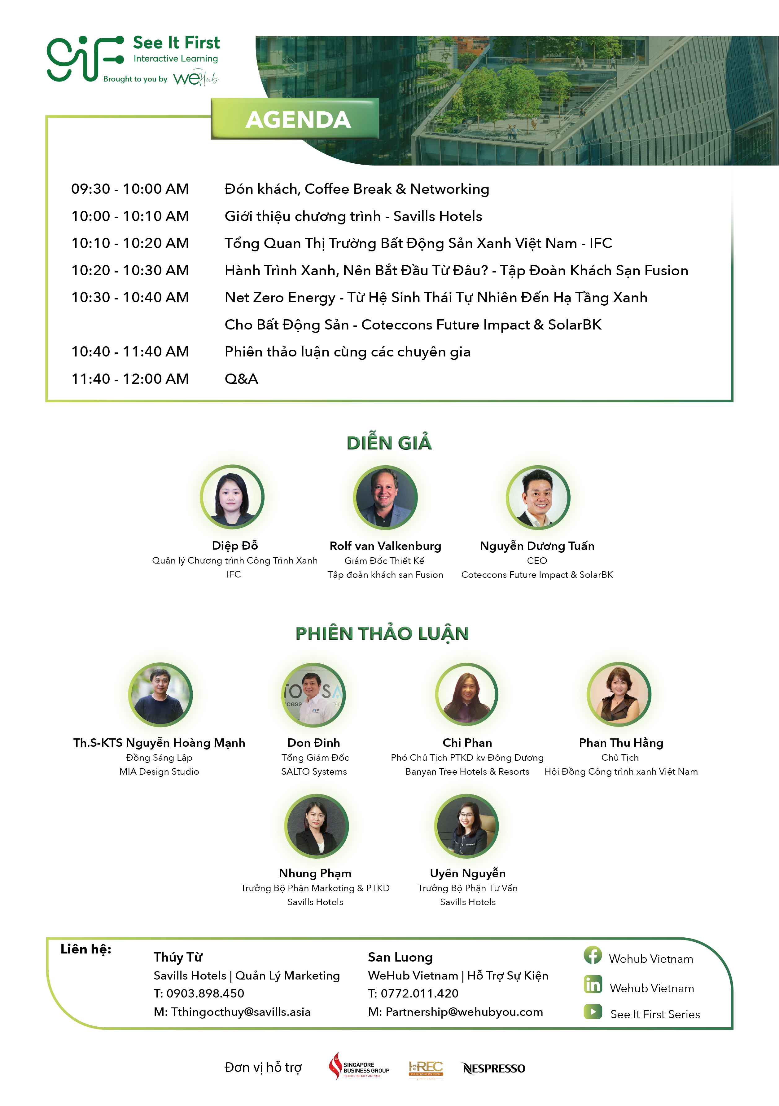 HỘI THẢO CHUYÊN ĐỀ “SEE IT FIRST” THÁNG 9 – PHÁT TRIỂN BỀN VỮNG TRONG BẤT ĐỘNG SẢN NGHỈ DƯỠNG