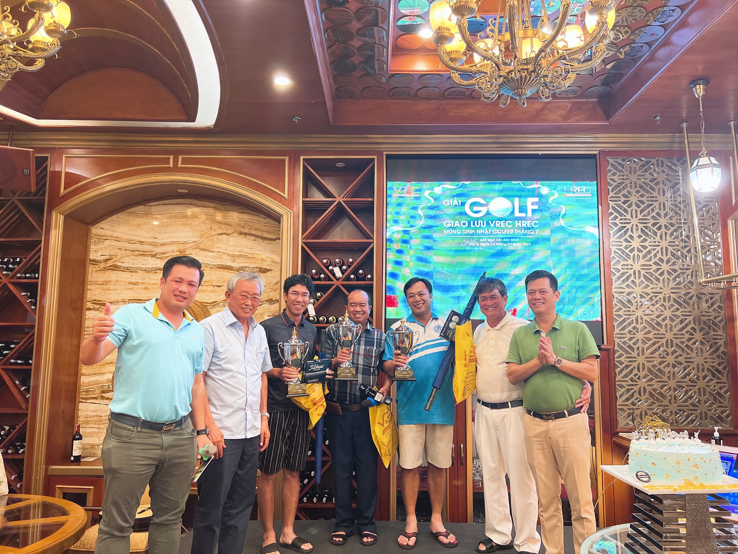 GIẢI GOLF GIAO LƯU VREC & HREC MỪNG SINH NHẬT GOLFER THÁNG 7