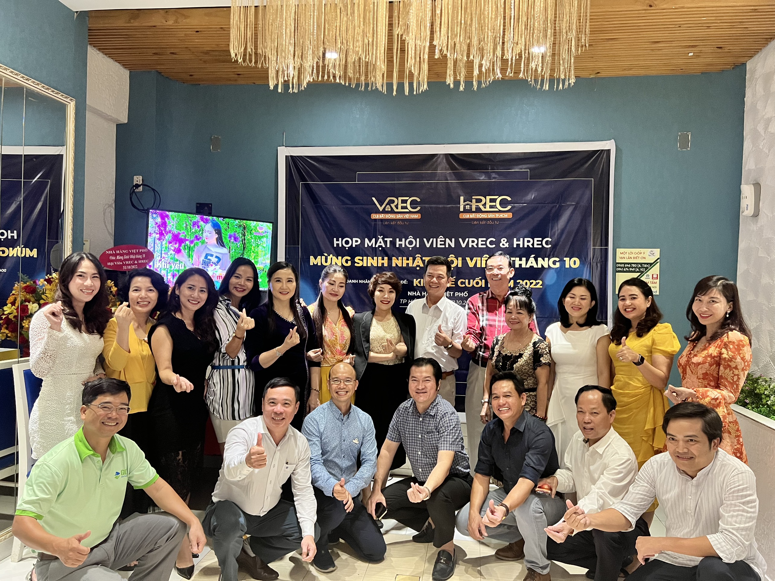 HỌP MẶT HỘI VIÊN VREC & HREC GIAO LƯU HỘI VIÊN CÂU LẠC BỘ MỪNG SINH NHẬT HỘI VIÊN THÁNG 10