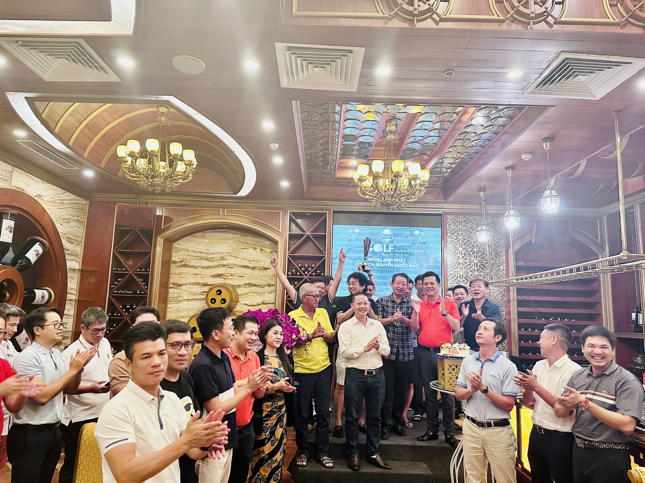 GIẢI GOLF OUTING GIAO LƯU VREC HREC MỪNG SINH NHẬT CHỦ TỊCH NGUYỄN QUỐC BẢO