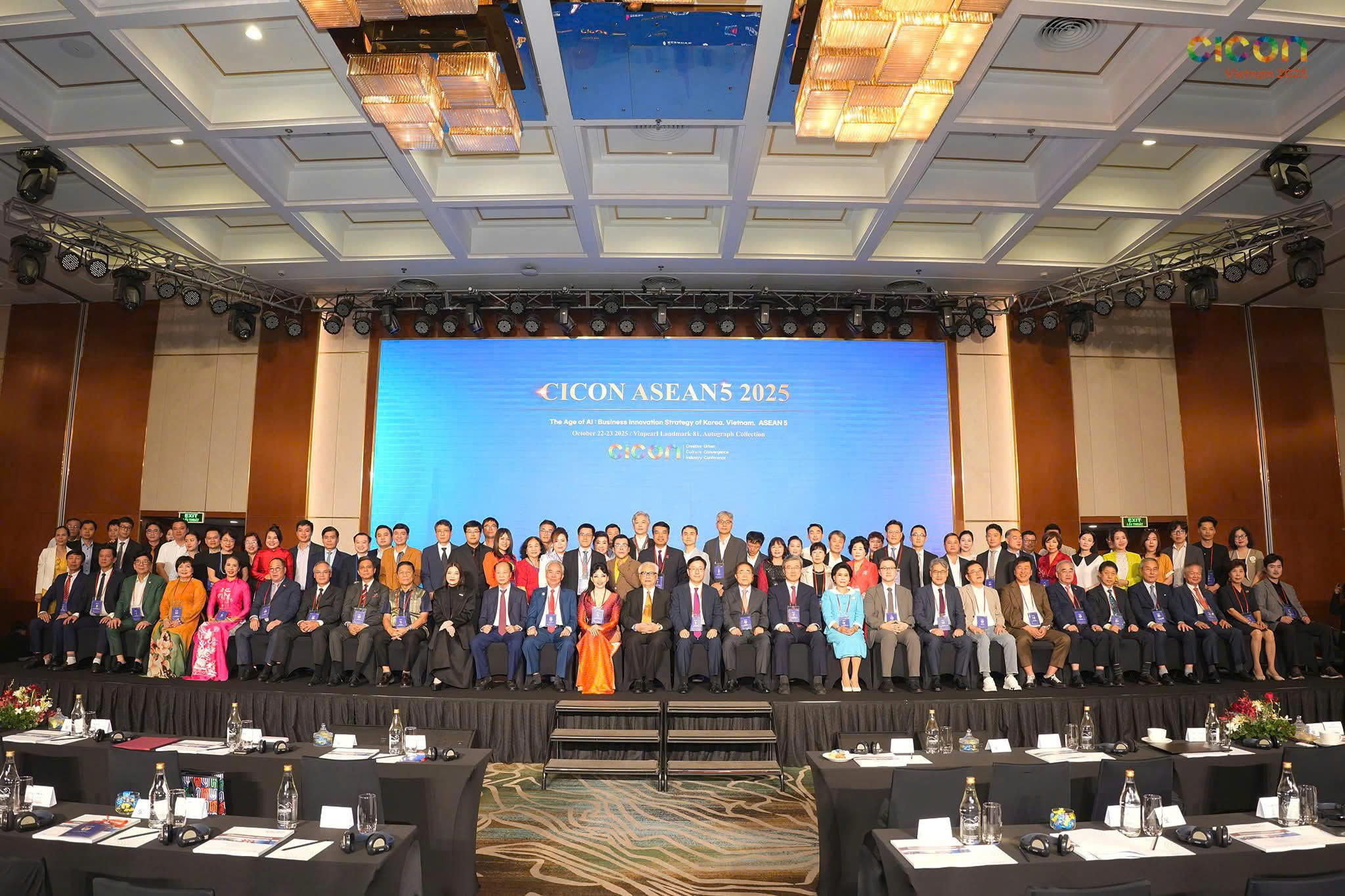 VIỆT NAM TỔ CHỨC DIỄN ĐÀN CICON QUỐC TẾ 2025 – HỘI NGHỊ CÔNG NGHIỆP ĐÔ THỊ VĂN HÓA THÔNG MINH