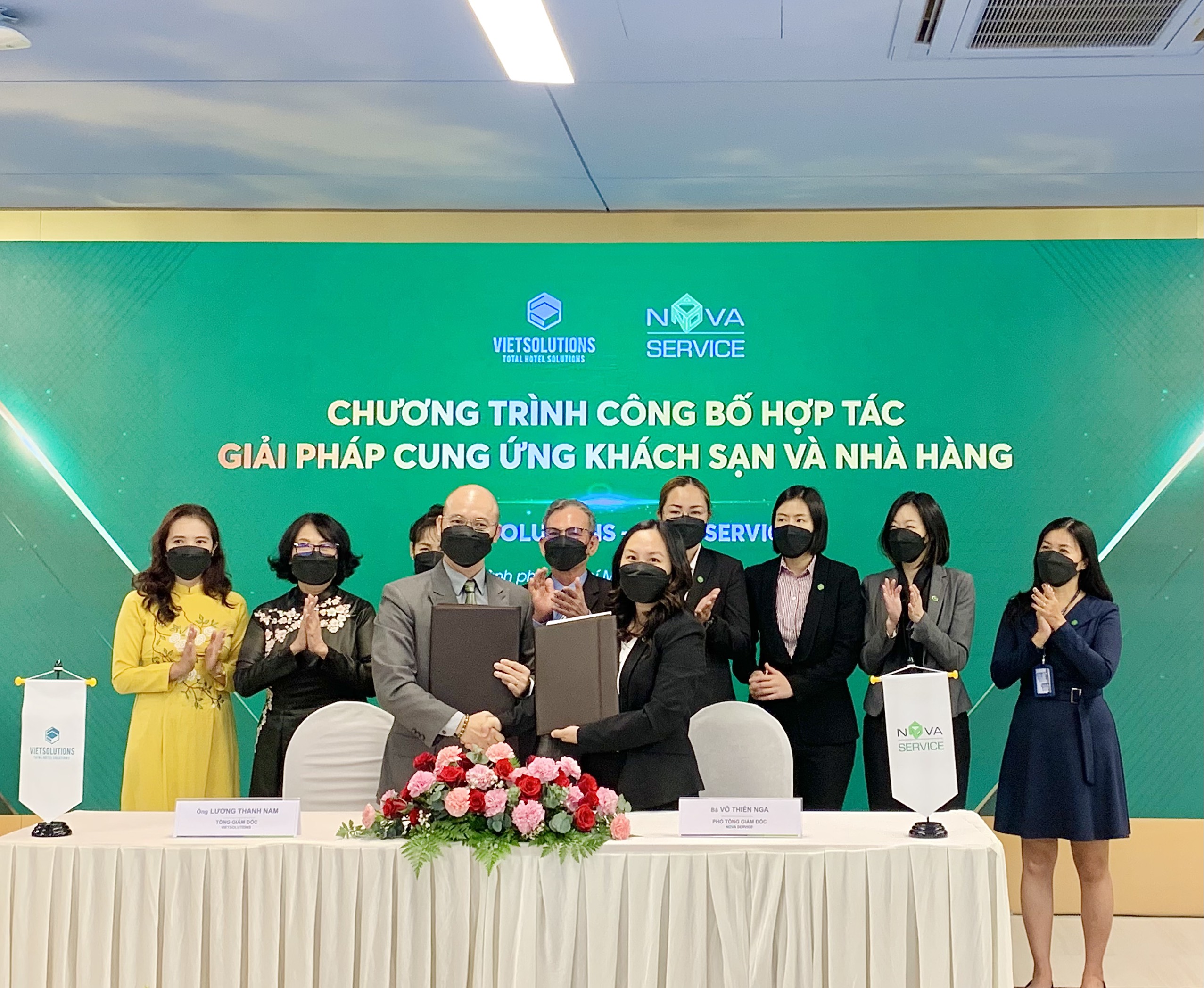 CHƯƠNG TRÌNH CÔNG BỐ HỢP TÁC VỀ GIẢI PHÁP CUNG ỨNG KHÁCH SẠN & NHÀ HÀNG